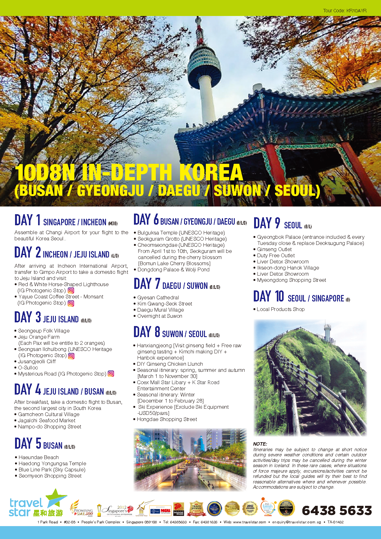 10D8N In-Depth Korea 2024